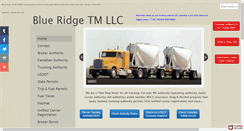 Desktop Screenshot of blueridgetmllc.com